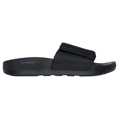 Sandalia Skechers On The Go Hyper Slide Color Negro Para Hombre