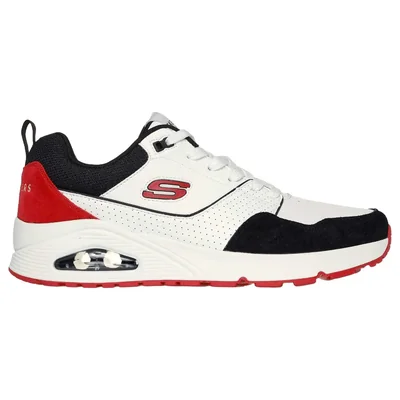 Tenis Skechers Street™ Uno - Retro One Color Blanco Negro para Hombre