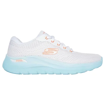 Tenis Skechers Arch Fit 2.0 Color Blanco Azul Para Hombre