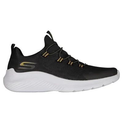 Tenis Skechers Bobs Squad Waves Easy Color Negro Para Hombre