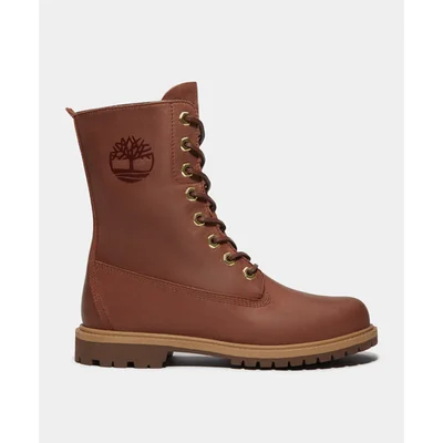 Botas Premium 8 Inch Impermeables Waterproof Para Mujer, Café