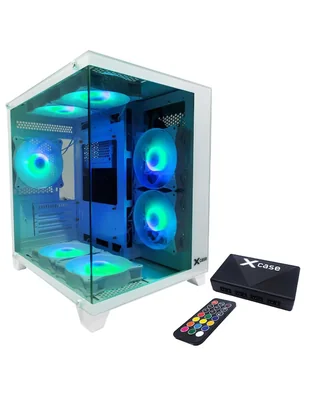 Kit de gabinete gamer Xcase Cube 7 ventiladores