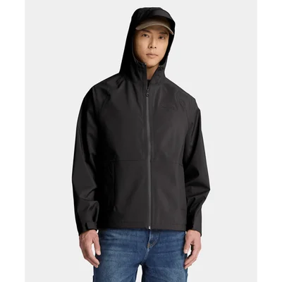 Chamarra impermeable 3L para hombre, Negro