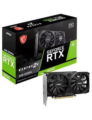 Tarjeta de video Msi RTX 3050 Ventus 2X OC