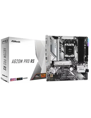 Tarjeta madre Asrock A620M Pro RS compatible con procesador AMD