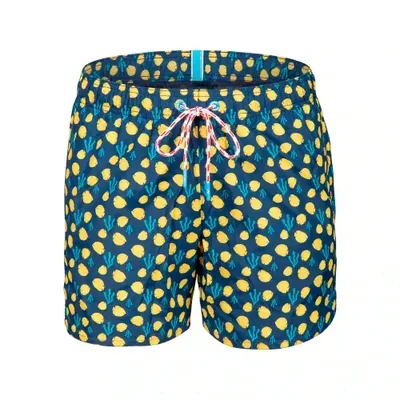 Short Arena Playa Water Prints Allover Hombre 007159-730