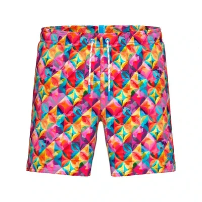 Short Arena Playa Water Prints Allover Hombre 007153-400