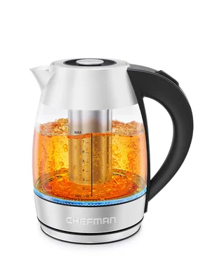 Tetera eléctrica Chefman de cristal