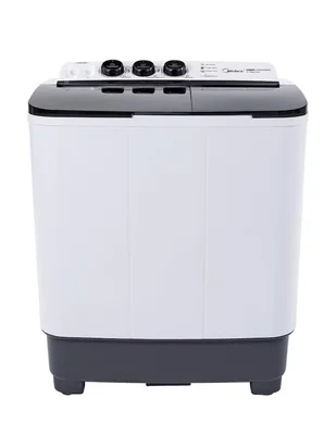 Lavadora doble tina Midea 11 kg semiautomática carga superior mt100w110/wg-mx