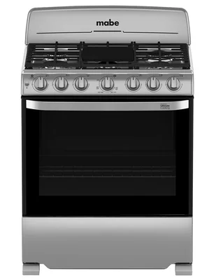 Estufa de piso a gas LP Mabe 76.60 cm EM7654BFIS3 6 quemadores