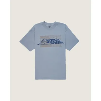 Playera Wave Check Azul EFOI