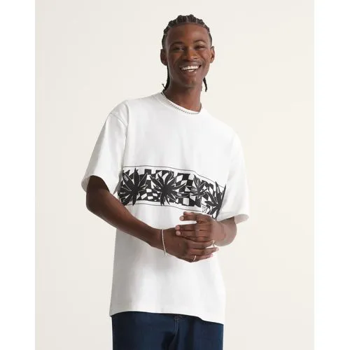 Playera Palm Leaf Blanco AC9F