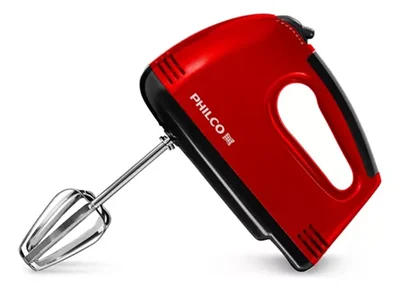 Batidora de Mano Philco 9974 7 Velocidades Roja