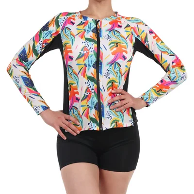 Traje Baño 2 Piezas Rashguard y Short Playa Too Good para Mujer