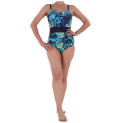 Traje de Baño Abstracto con Tirantes Lifestyler para Mujer