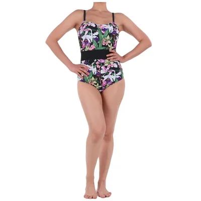 Traje de Baño Floral Escote Corazón Lifestyler para Mujer