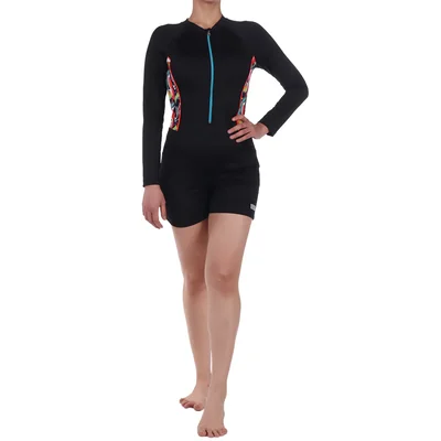 Traje de Baño Body Short Manga Larga Uv Skysoul Mujer