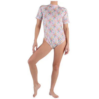 Traje de Baño 1 Pieza con Cierre Estampado Too Good Mujer