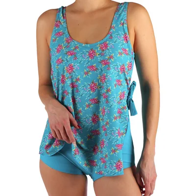 Traje de Baño 1 Pieza Tankini Floral Playa Lifestyler Mujer