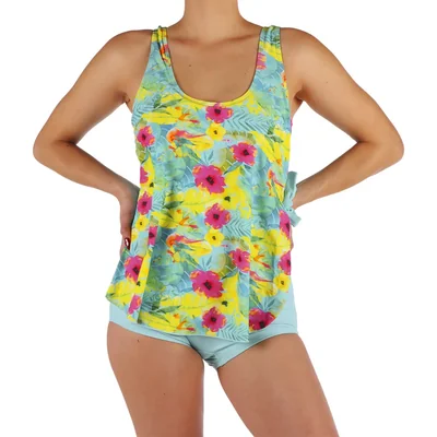 Traje de Baño 1 Pieza Tankini Floral Playa Lifestyler Mujer