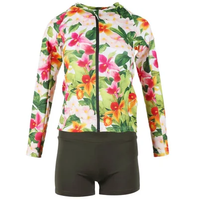Traje de Baño 2 Piezas Rashguard Floral Too Good Mujer