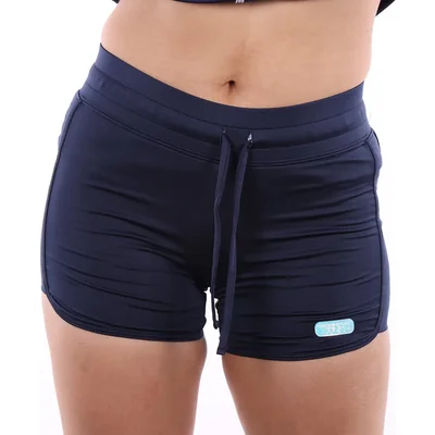 Traje de Baño Azul Marino Short con Cordón Skysoul para Mujer