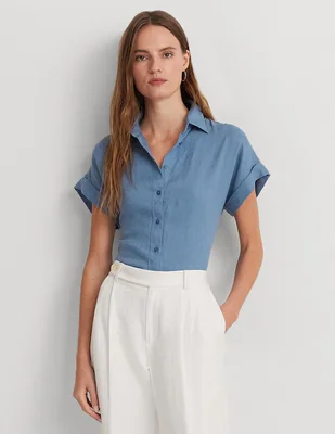 Blusa Lauren Ralph Lauren manga corta para mujer