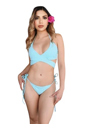 Bikini de dos piezas para mujer marca ForzzA