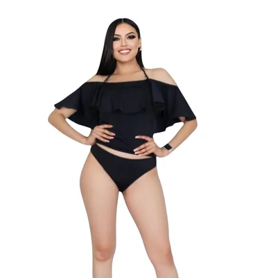 Traje de Baño de dos piezas corte Campirano para Mujer marca ForzzA