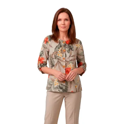 Saco Estampado Vitos para Mujer