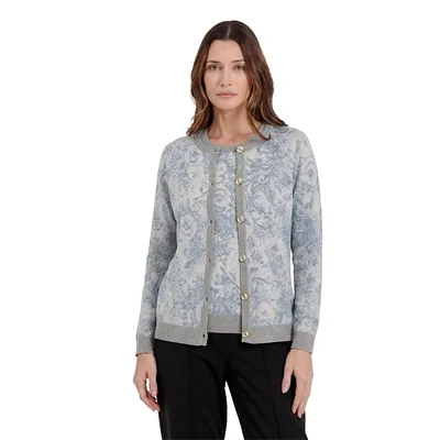 Cardigan Cuello Redondo Vitos para Mujer