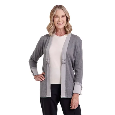 Cardigan con Solapa Vitos para Mujer