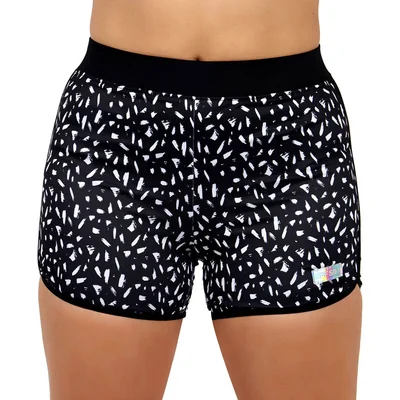 Short Deportivo Estampado Bies Contraste Skysoul Mujer