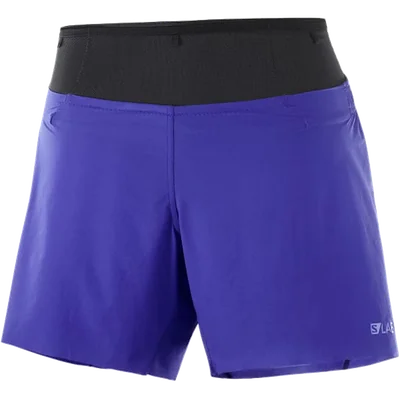 Short Salomon S/LAB SENSE 6'' CON CLEMATIS 21 Azul LC1510100.