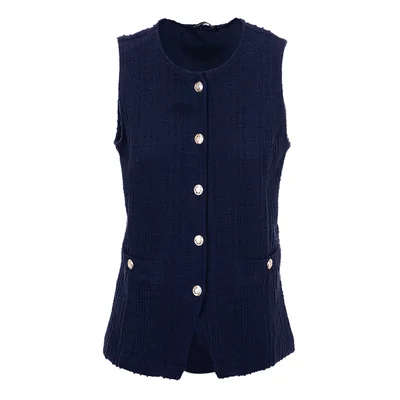Chaleco con Textura y Botones Voltaire & Voltaire para Mujer