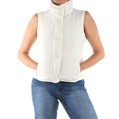 Chaleco Acolchado Ligero con Cuello Alto Life Styler para Mujer