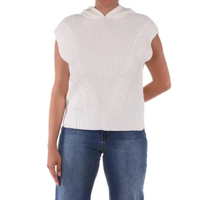 Chaleco Tejido con Capucha Arqueology para Mujer