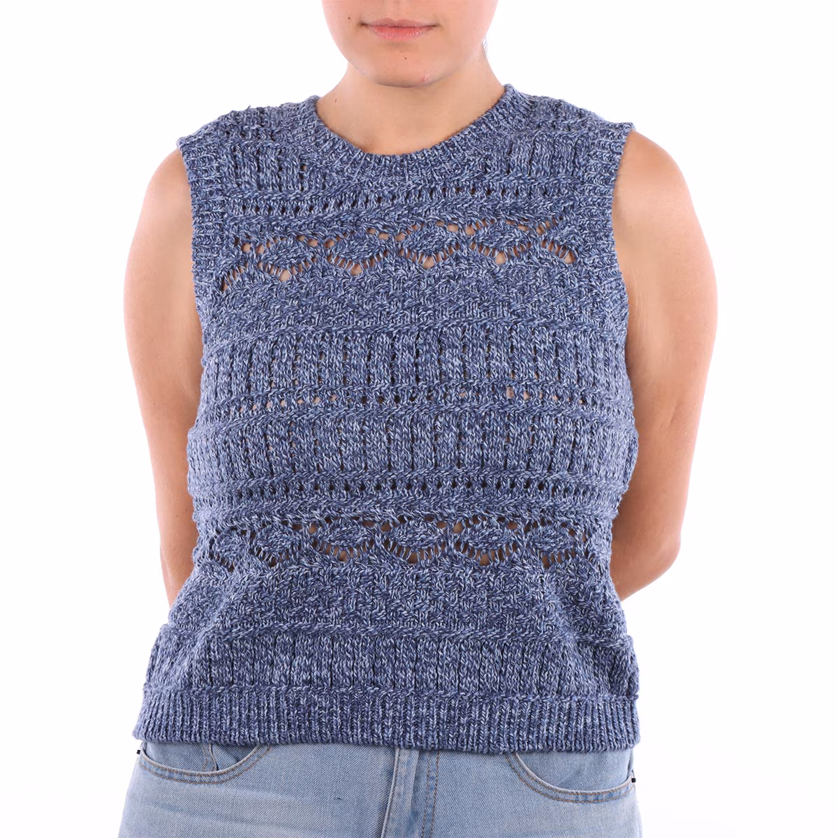 Chaleco Cerrado Tejido Arqueology para Mujer