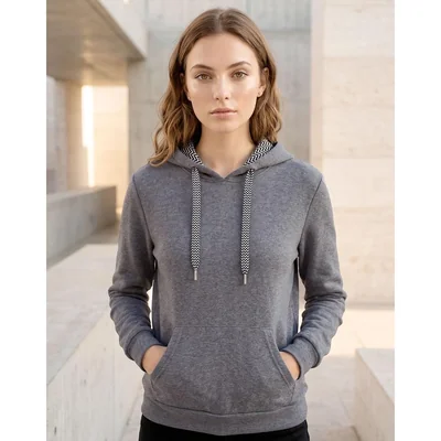 Sudadera Mujer Basico Con Capucha Gris Red Marine 50705954