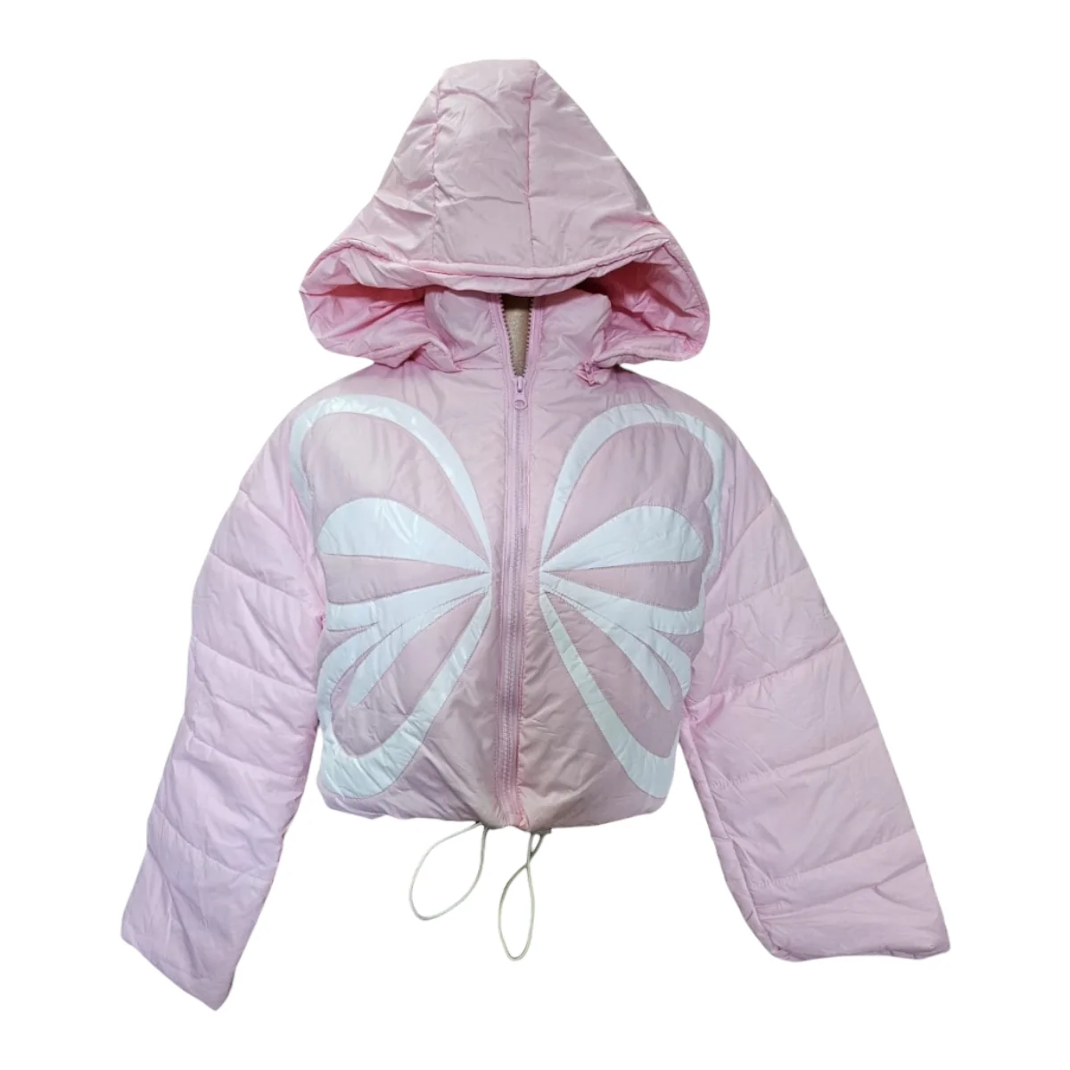 Chamarra Top Para Dama Estampado Mariposa LC DESIGNS COLLECTION