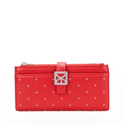 Billetera Flap Cloe Rojo para Mujer