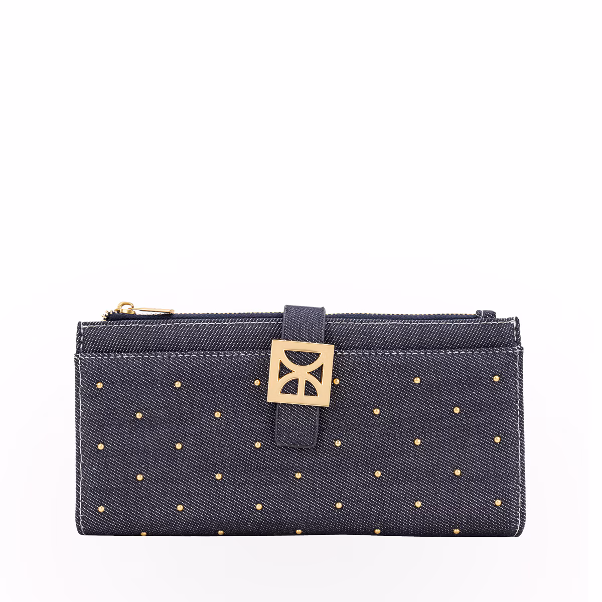 Billetera Flap Cloe Marino para Mujer