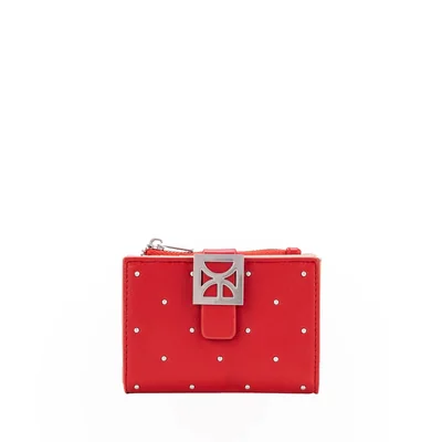 Billetera Flap Cloe Rojo para Mujer