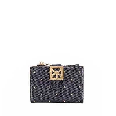Billetera Flap Cloe Marino para Mujer