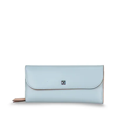Billetera Flap Cloe Celeste para Mujer R1Bii25614Cel