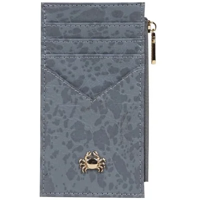 Tarjetero Gris Crabtree para Mujer