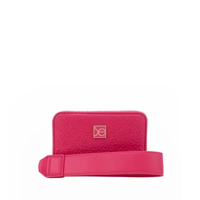 Billetera Cierre Sencillo Cloe Magenta