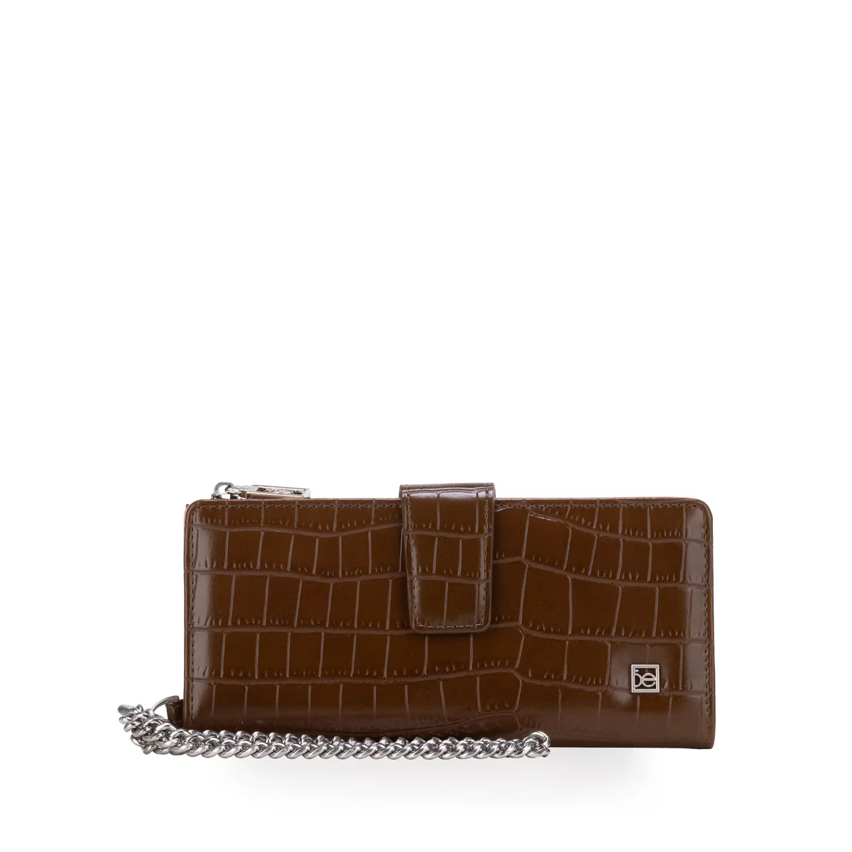 Billetera Hibrida Cloe Cafe para Mujer
