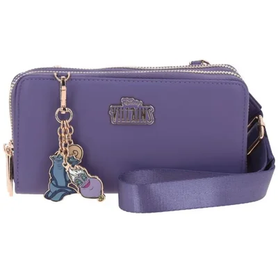 Cartera Grande Morado Villanas By Gorett