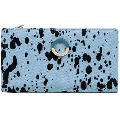 Cartera Azul Crabtree para Dama
